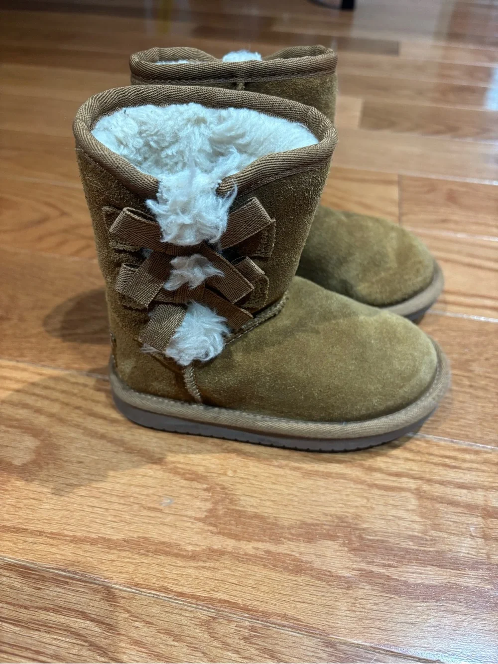 Toddler Koolaburra by Ugg Chestnut Sz 8T